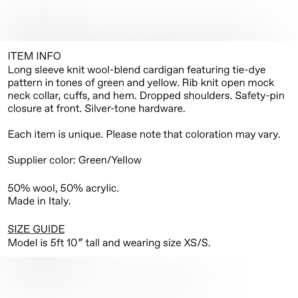 Pin Cardigan - Picture 7 of 7